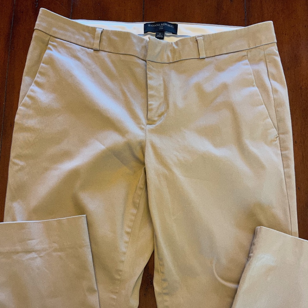 Banana Republic Ryan Khaki Pants